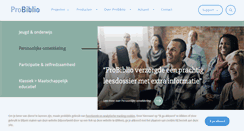 Desktop Screenshot of probiblio.nl